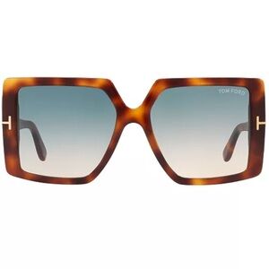 Tom ford Quinn sunglasses dark Havana new with tags $150